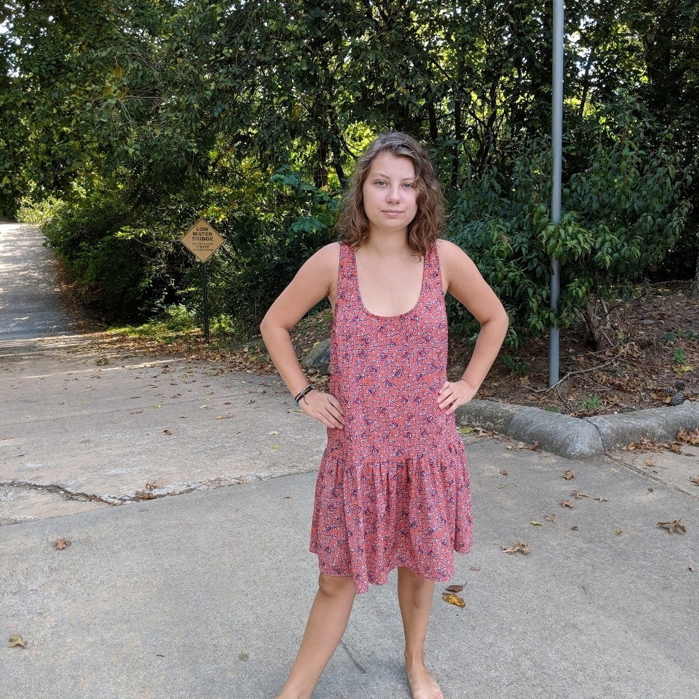 Fun ruffle dress